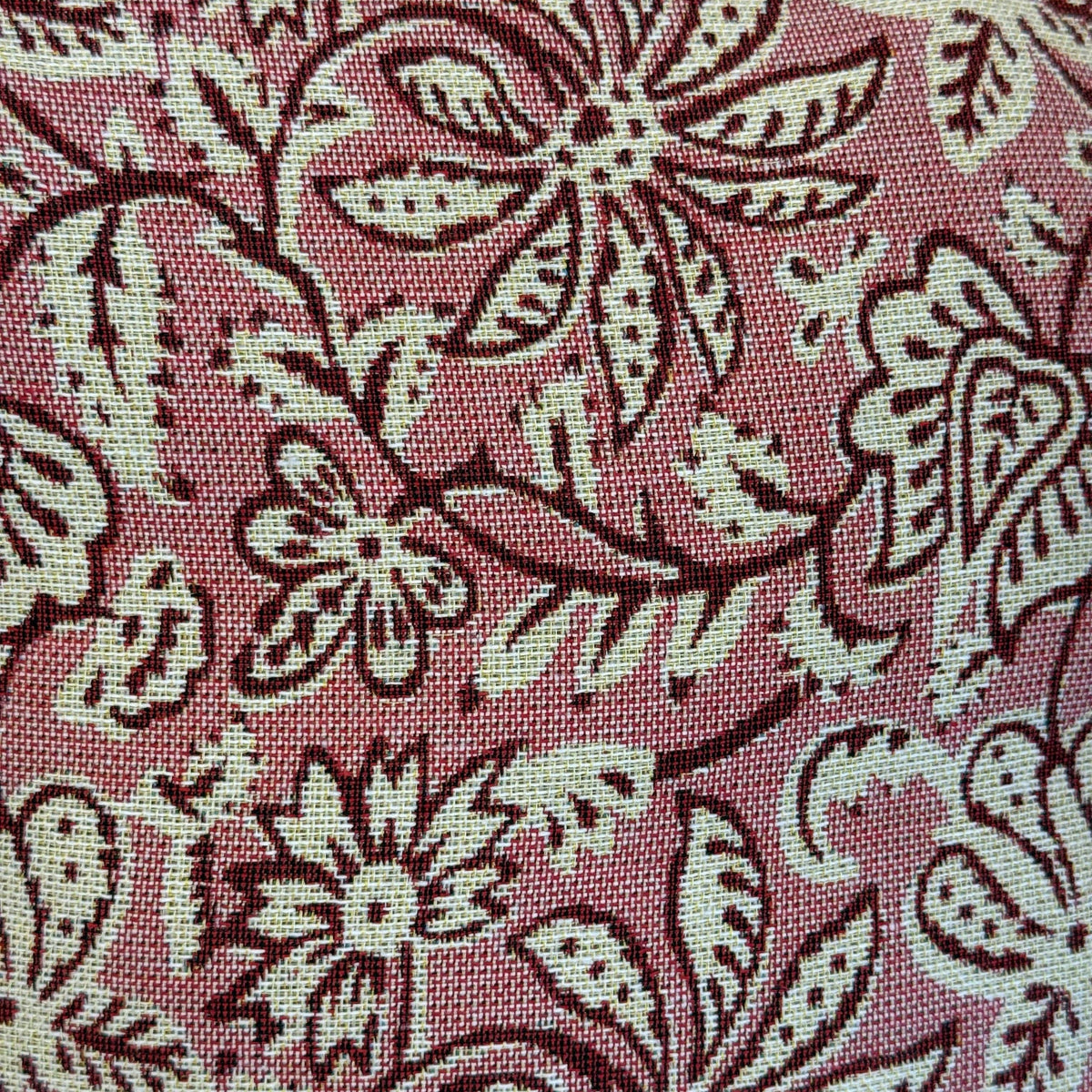 Floral Jacquard Makeup Travel Bag