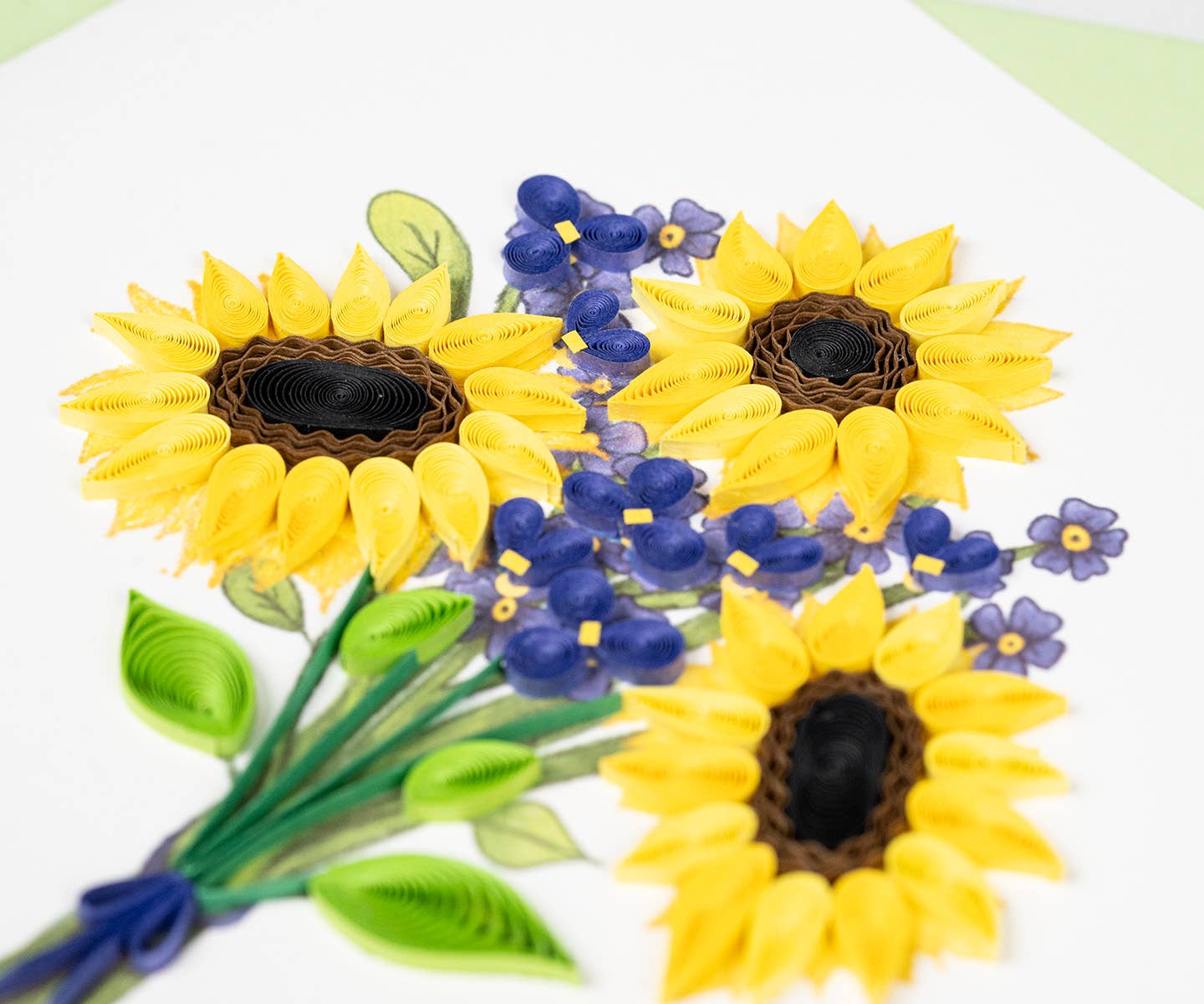 Quilled Sunflower Birthday Card