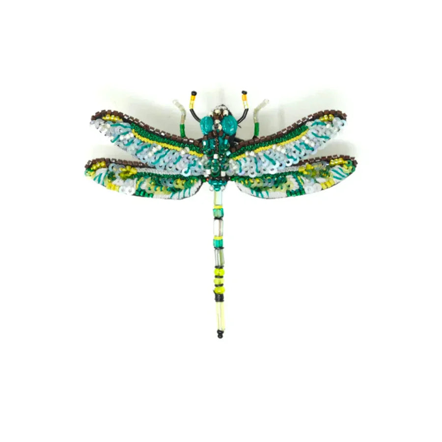 Green Darner Dragonfly Brooch Pin