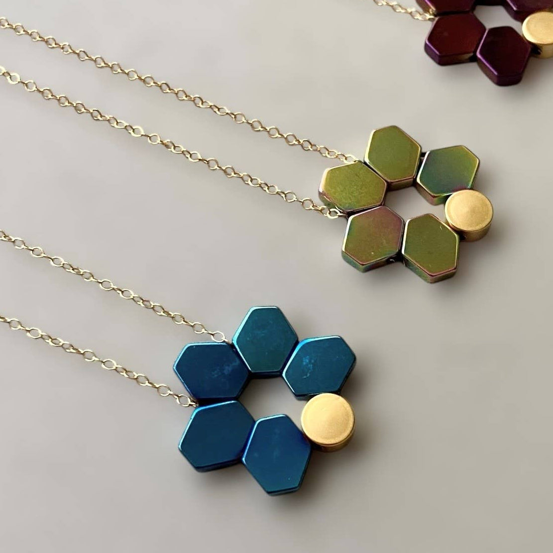Petals Beaded Necklace