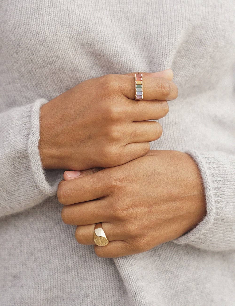 "Everything Will Be OK" Signet Ring