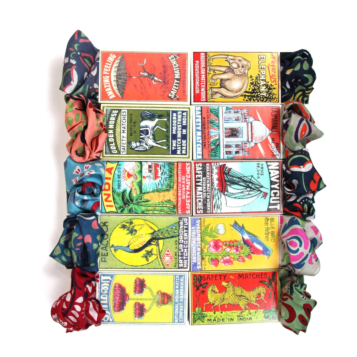 Yulia Yellow Silk Bandana Scarf