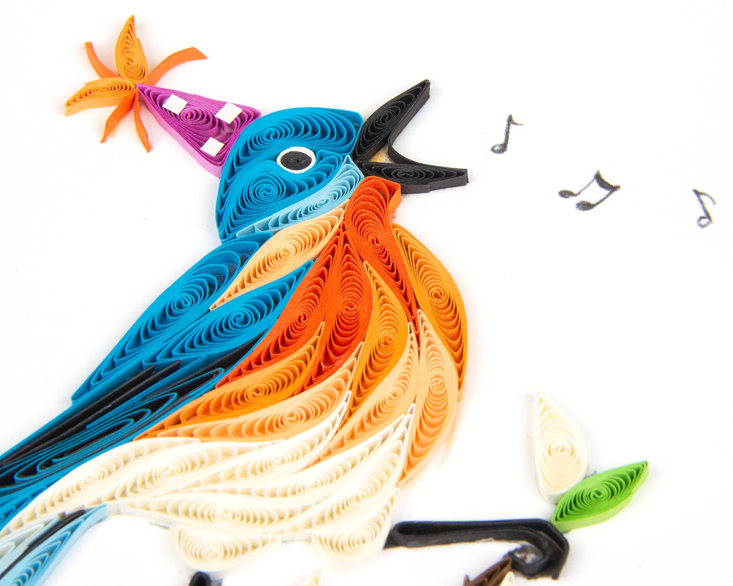 Quilled Happy Hatch Day Card