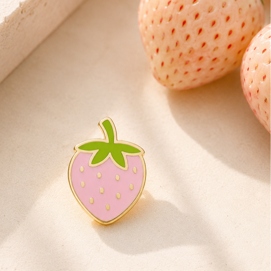 Japanese Pink Strawberry Pin