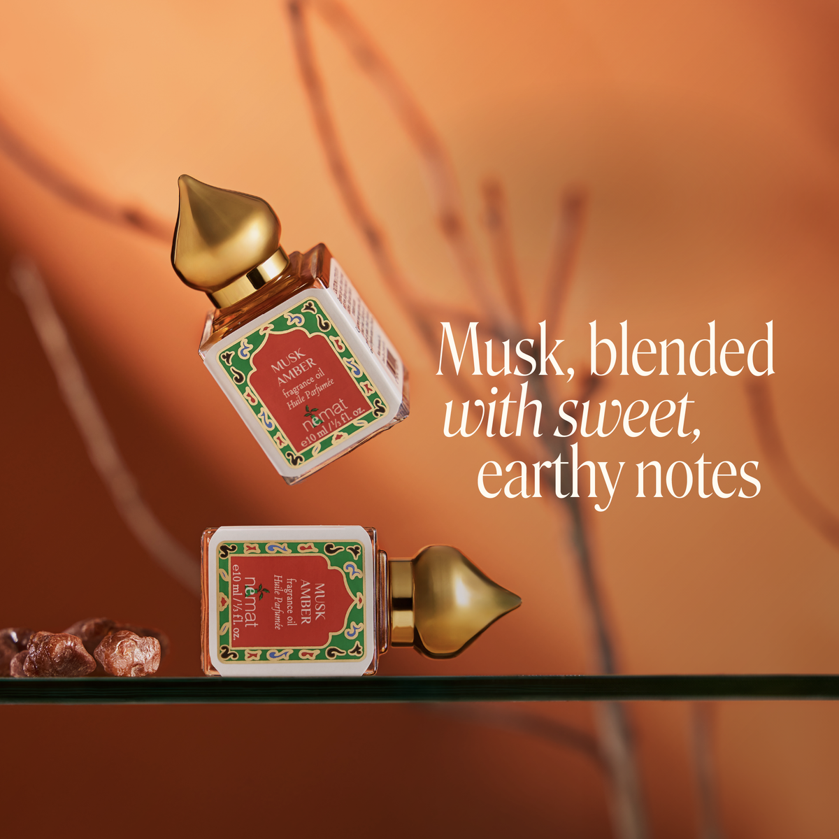 Musk Amber Perfume Oil