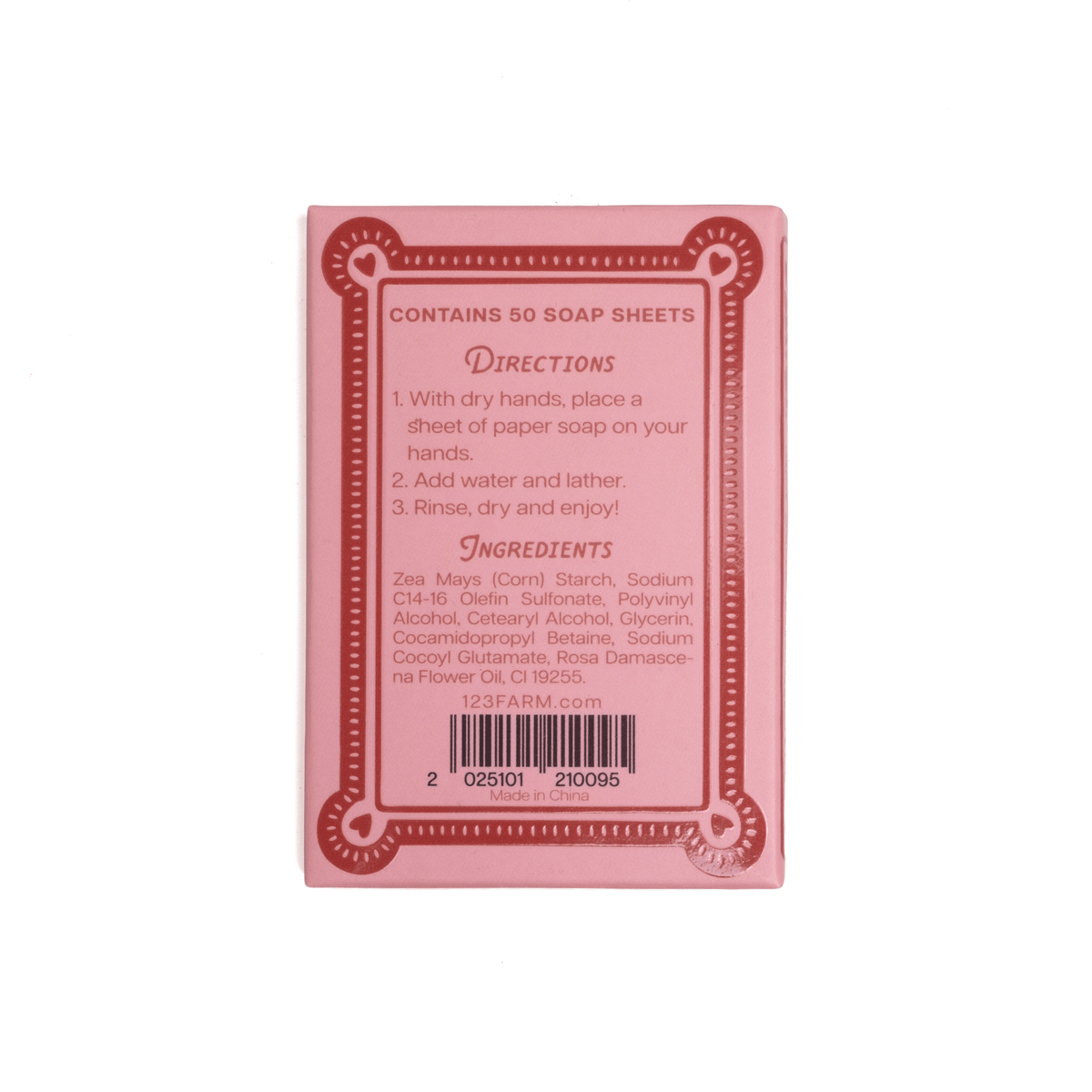 Rose Love Paper Soap