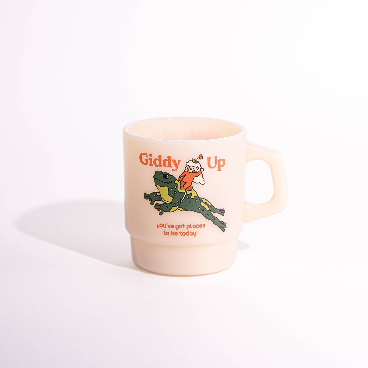 "Giddy Up" Vintage Diner Mug