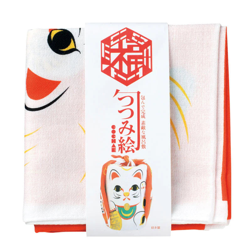 Furoshiki Lucky Cat Manekineko