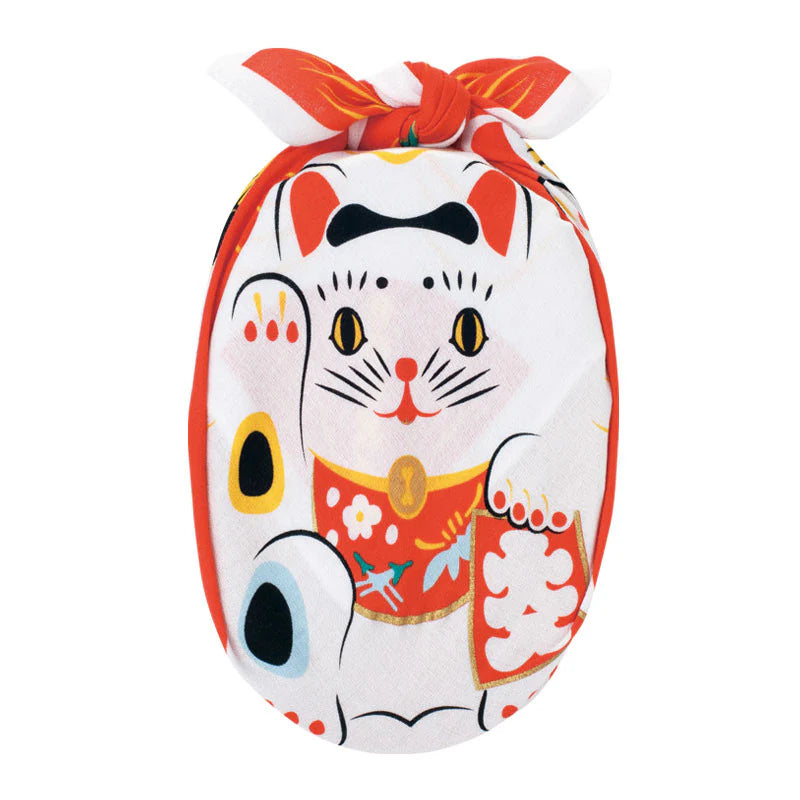 Furoshiki Lucky Cat Manekineko