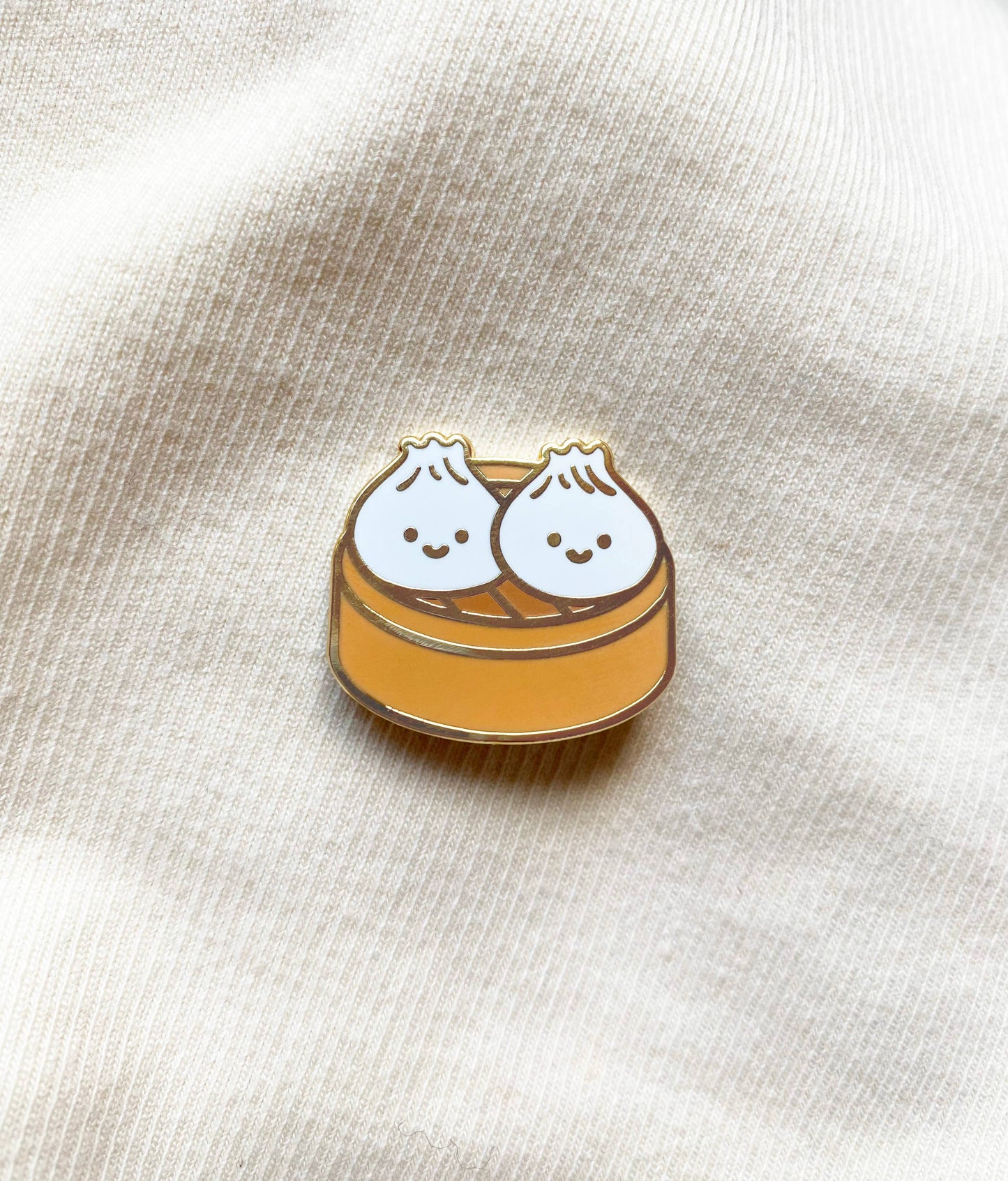 Dumpling Bao Enamel Pin