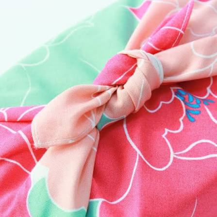Furoshiki Hime Peony Flowers