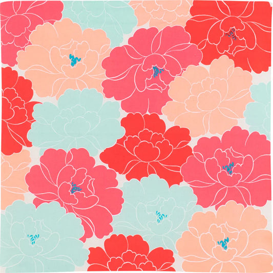 Furoshiki Hime Peony Flowers