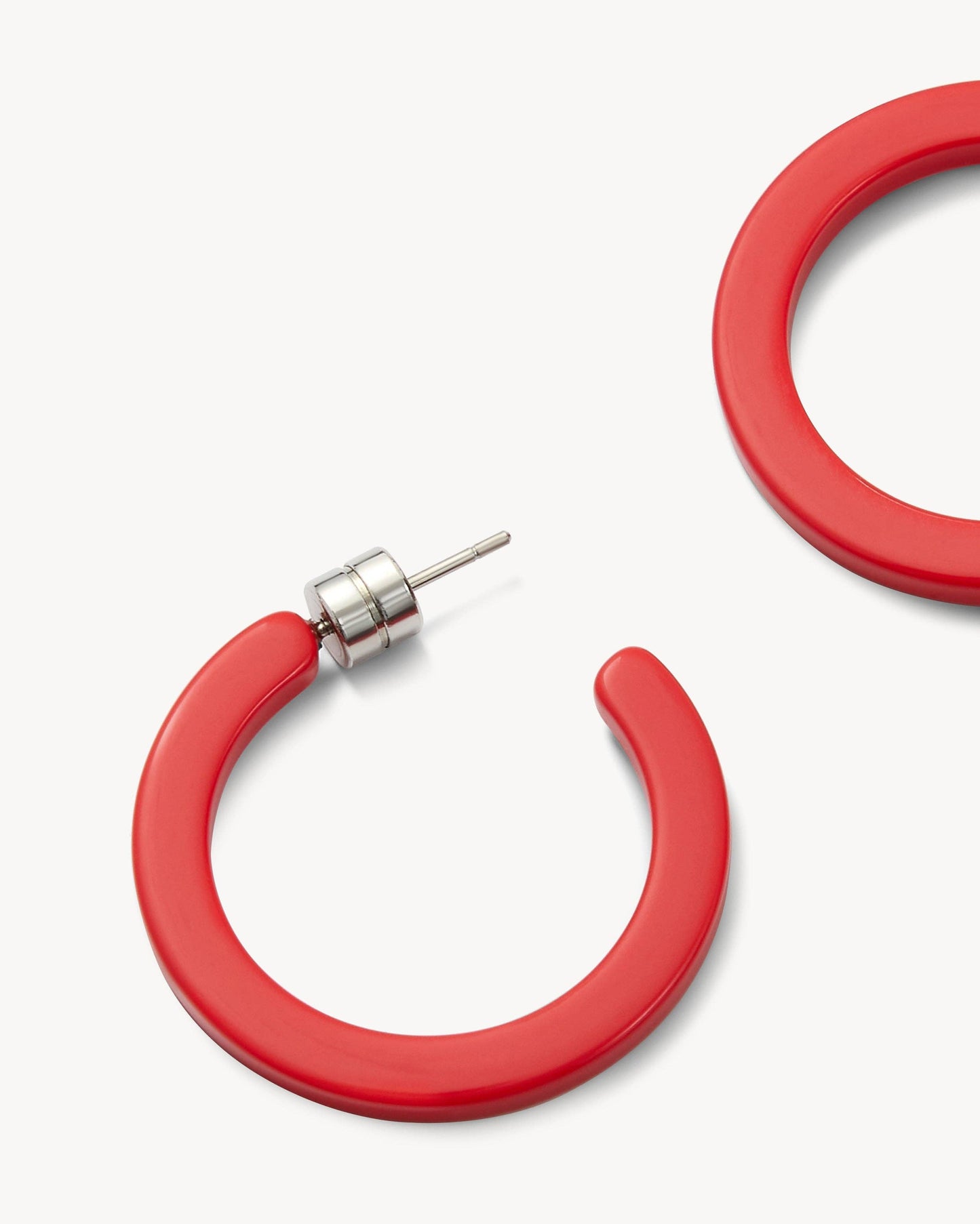 Ruby Mini Hoops Earrings