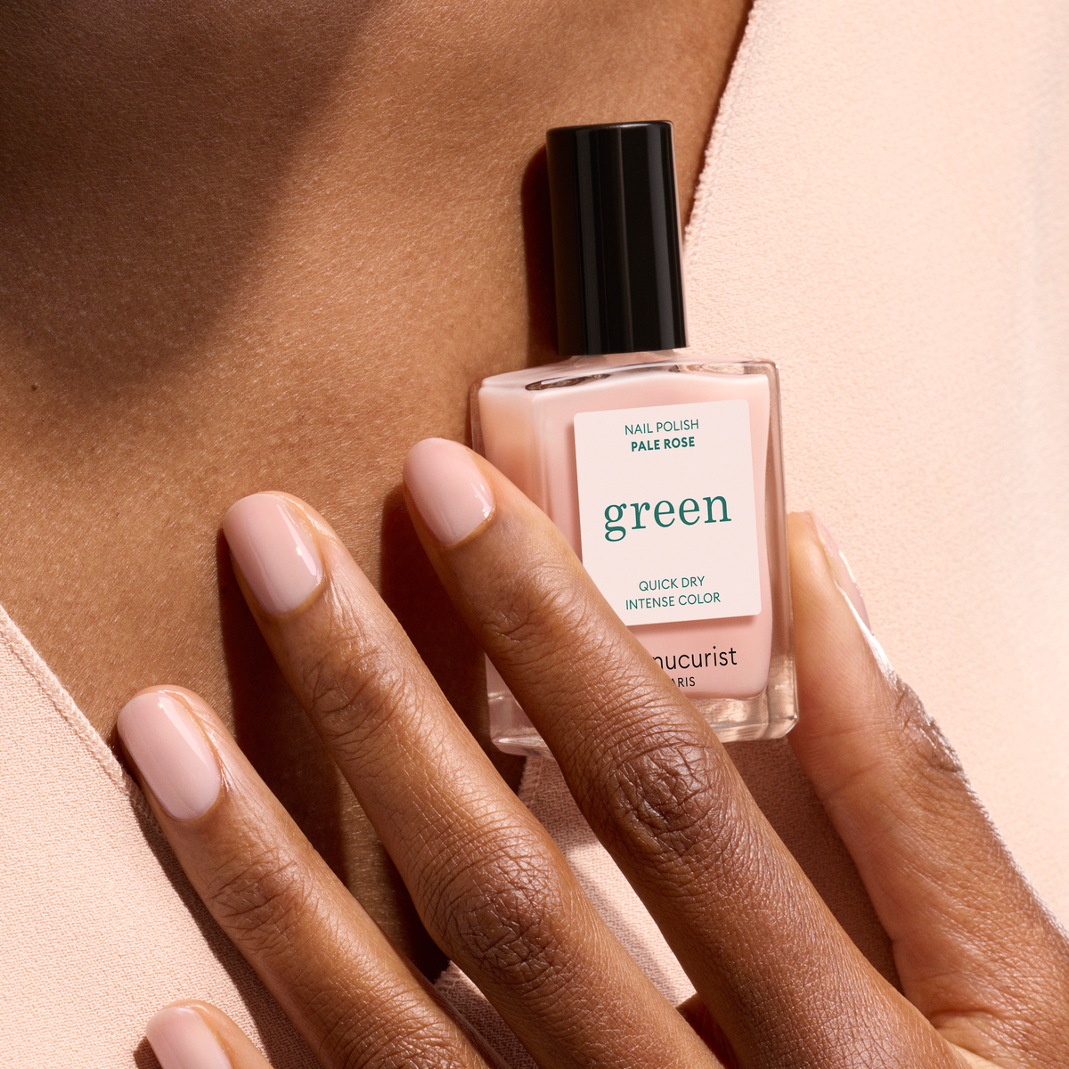 Pale Rose - Green Nail Polish