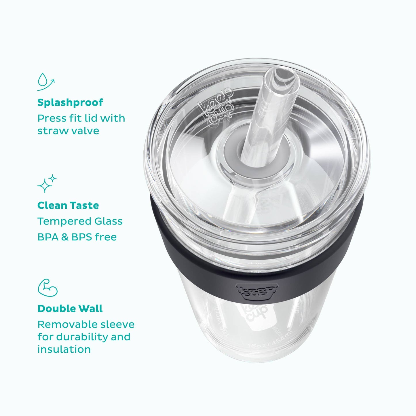 KeepCup Longplay Boba 160z