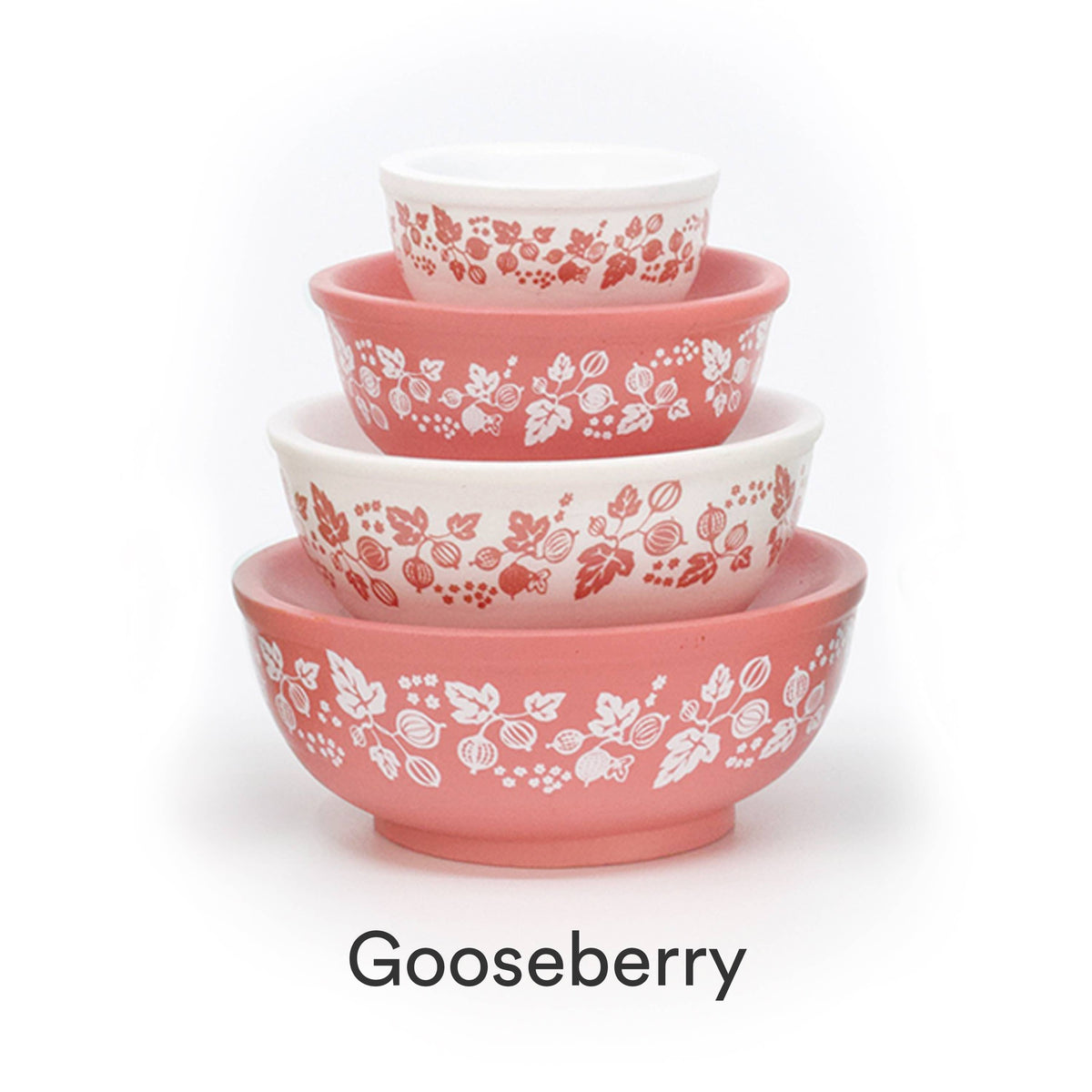 Mini Pyrex-Inspired Bowl Stack — Gooseberry