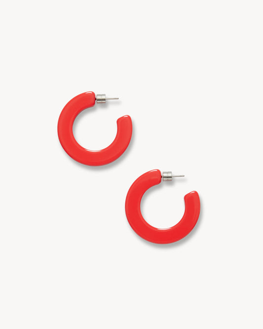 Ruby Kate Hoops Earrings