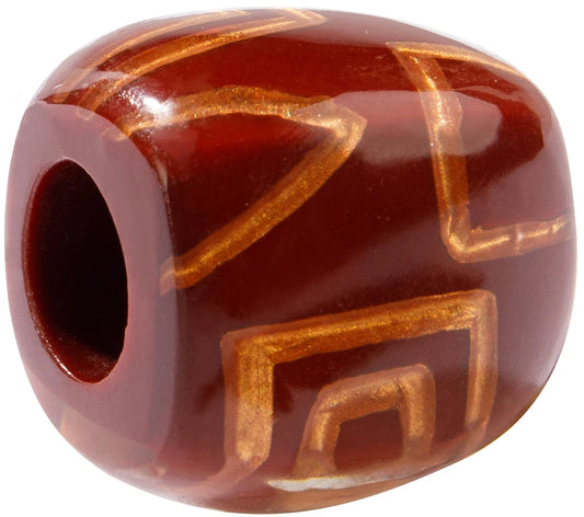 Mahogany Musee Aztec Bead