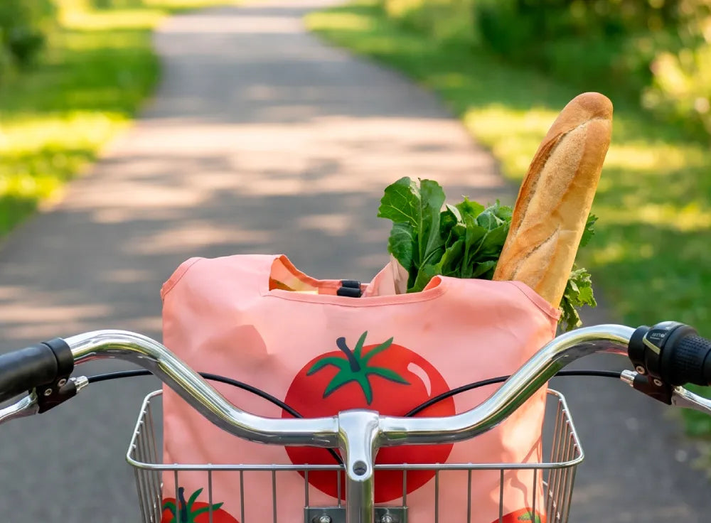 Tomato Foldable Shopping Bag
