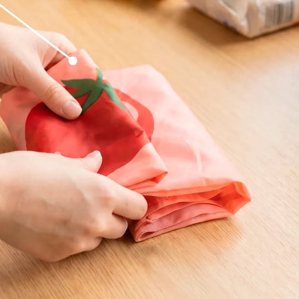 Tomato Foldable Shopping Bag
