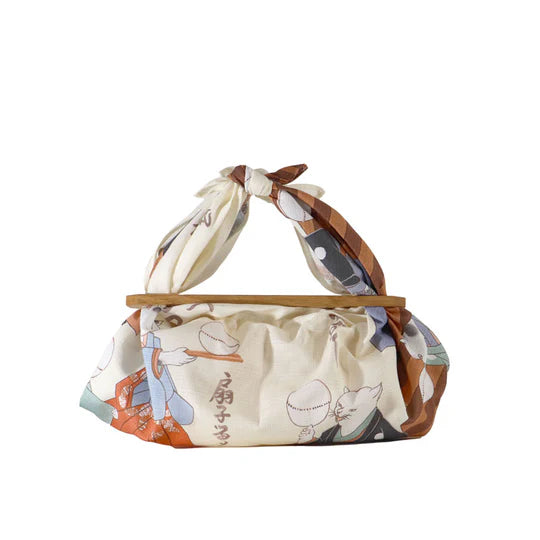 Furoshiki Patchin Bag, Cats Suggested as the Fifty-three Stations of the Tōkaidō