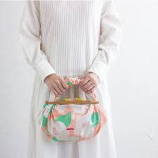Camellia Flowers Furoshiki Patchin Bag