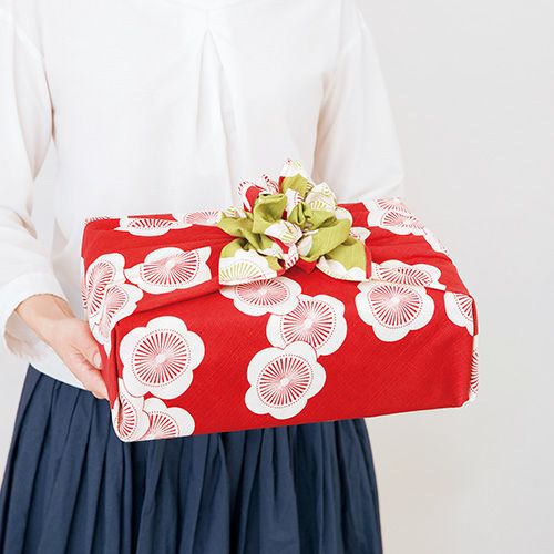 Furoshiki Japanese Apricot (Ume), Reversible