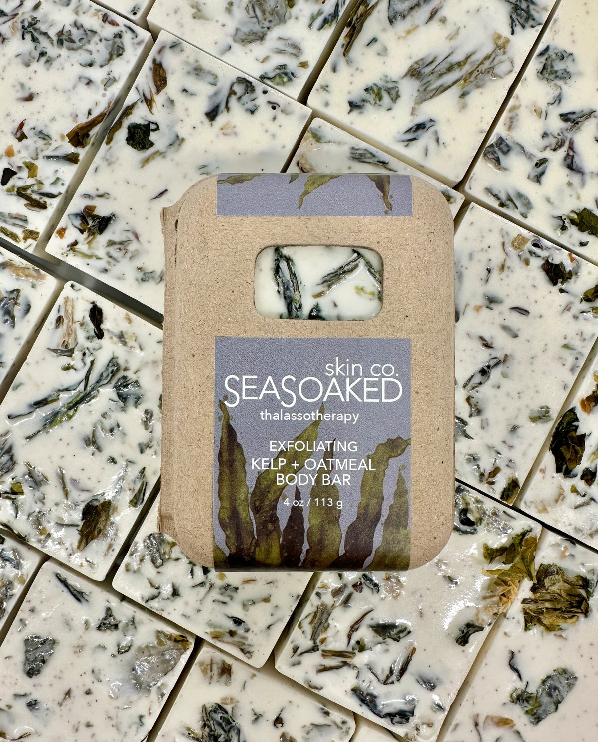 Kelp + Oatmeal Body Bar