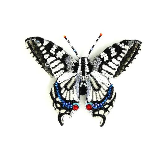 Old World Swallowtail Butterfly Brooch Pin