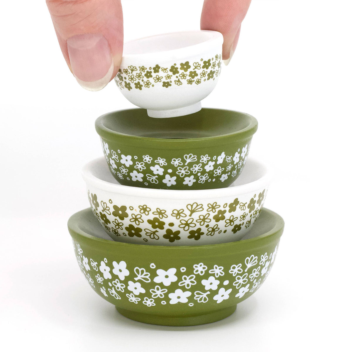 Mini Pyrex-Inspired Bowl Stack — Gooseberry