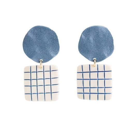Lattice Thistle Earrings