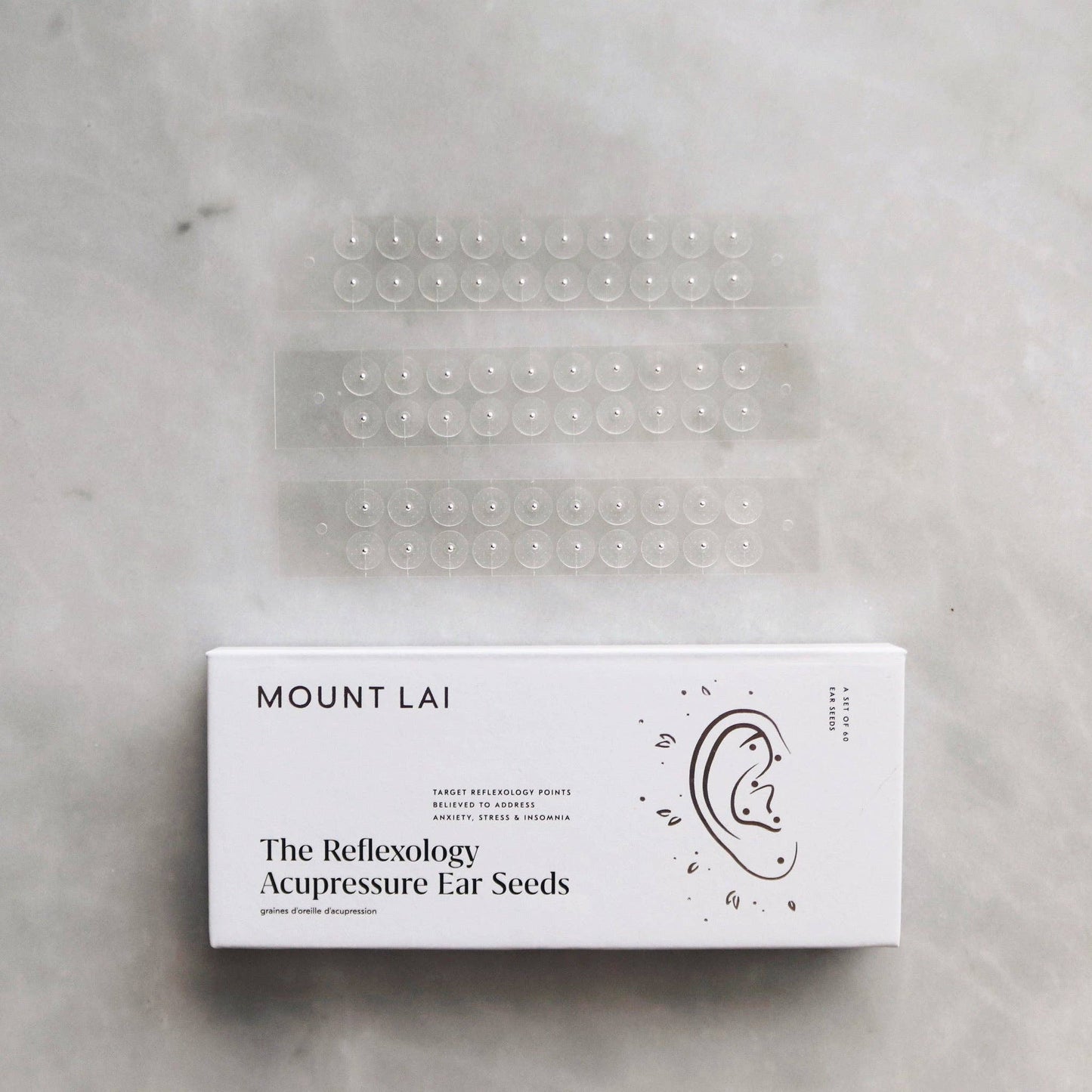 Stainless Steel Reflexology Acupressure Ear Seeds