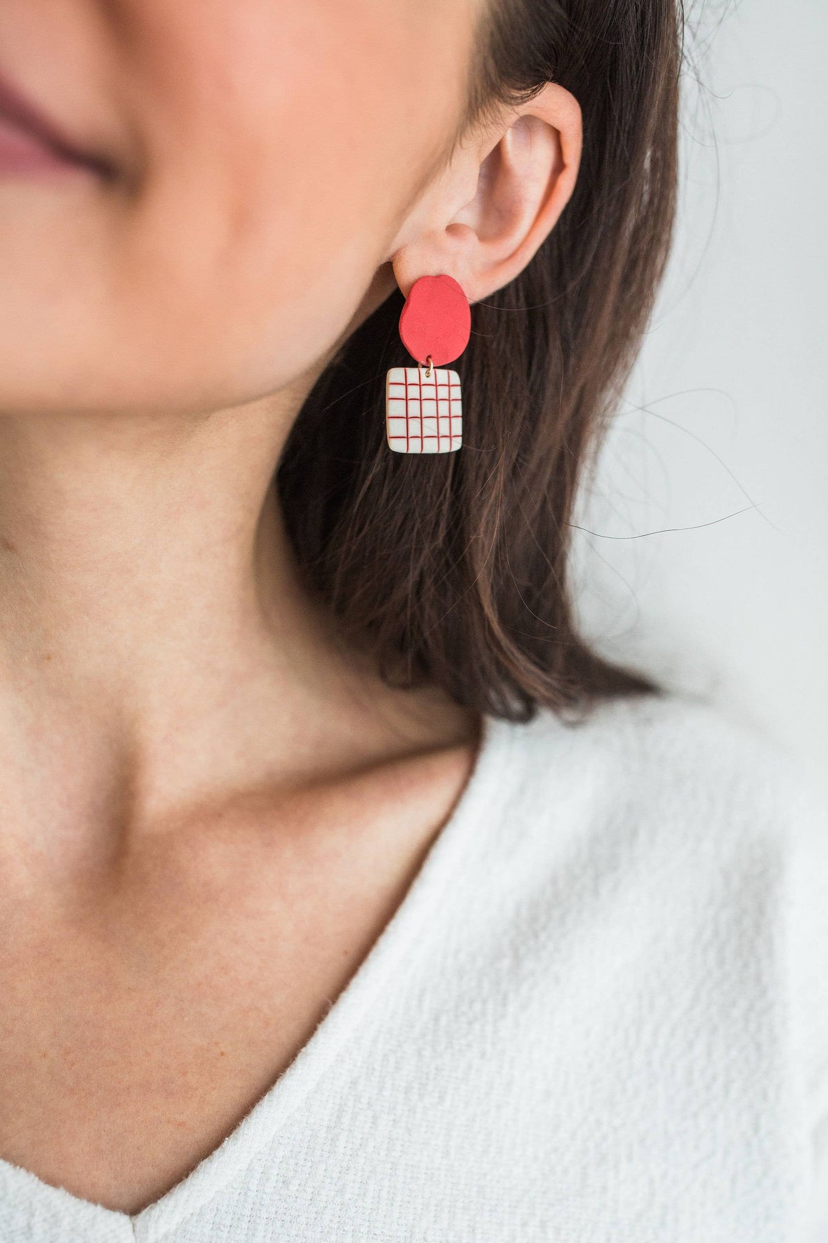 Lattice Poppy Earrings
