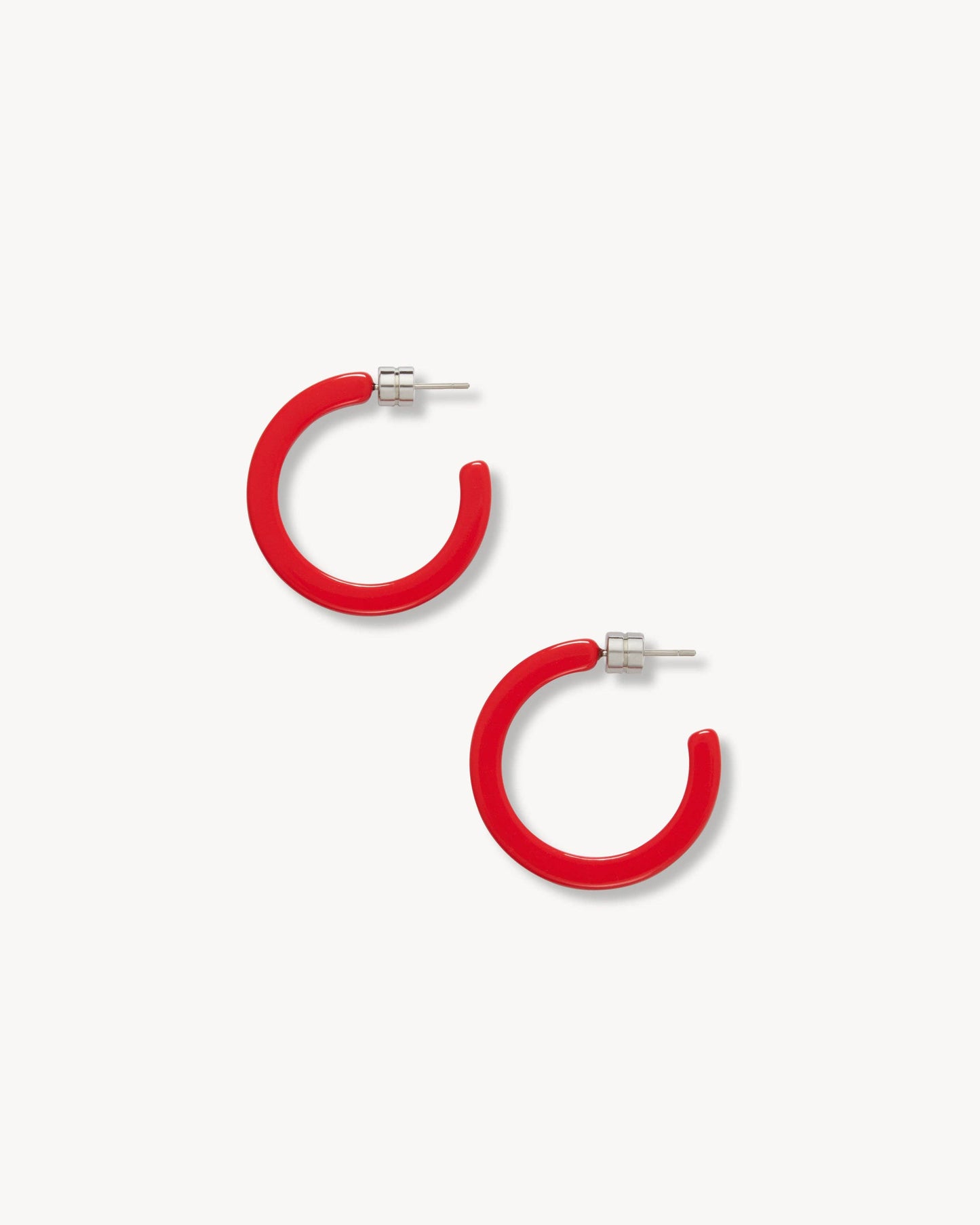 Ruby Mini Hoops Earrings