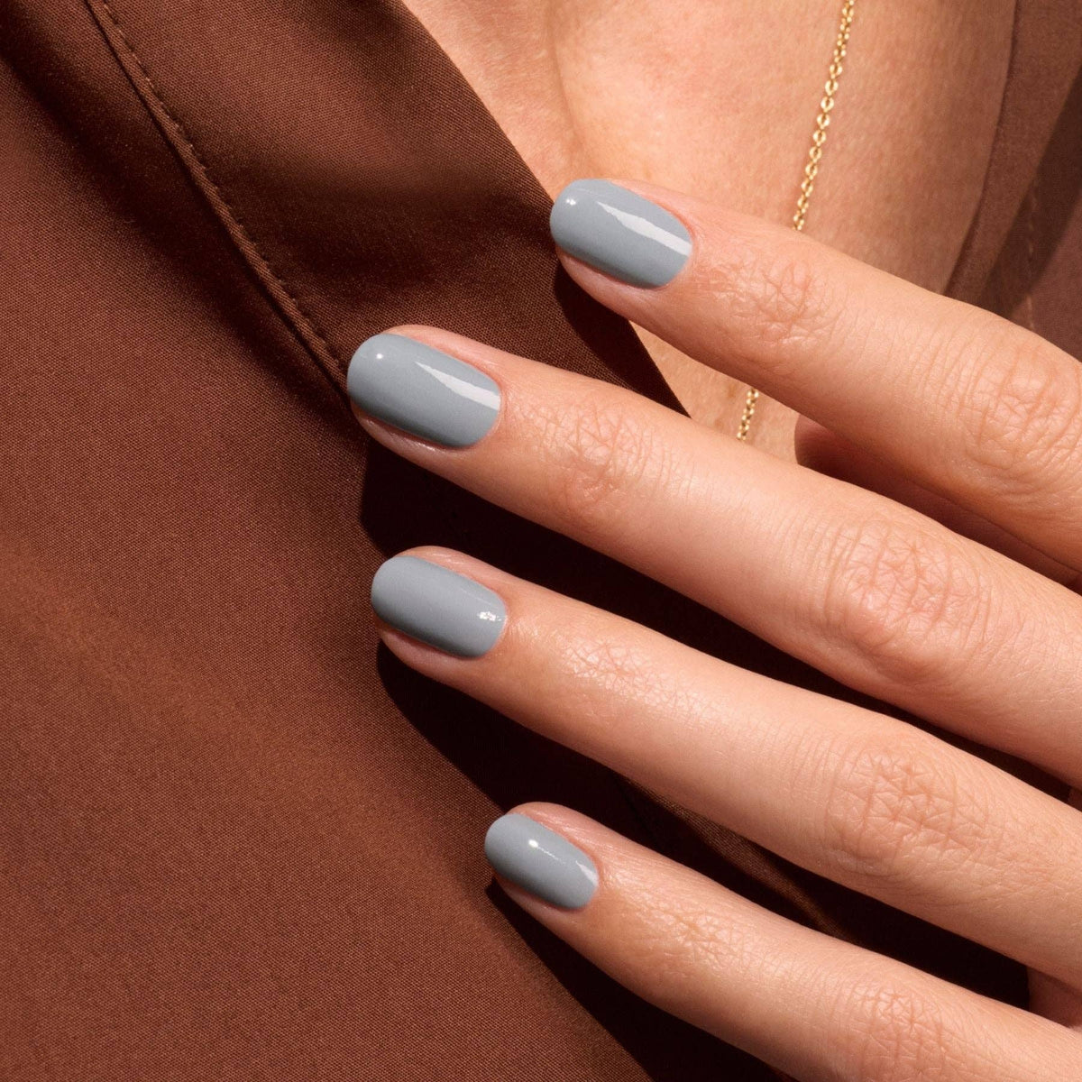 Mist Grey - Green Nail Polish