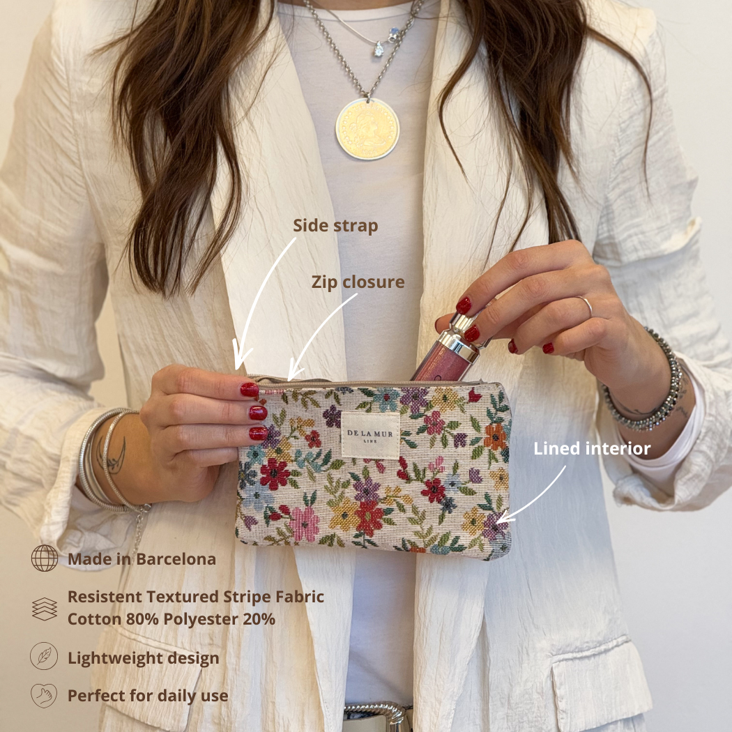 Floral Jacquard Small Bag