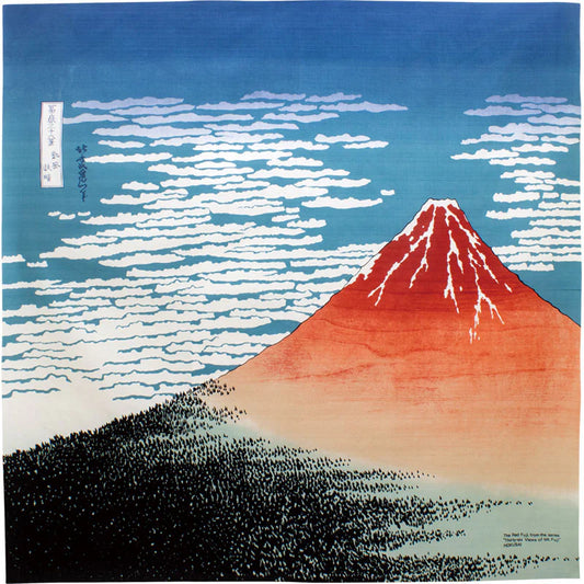 Furoshiki South Wind, Red Fuji