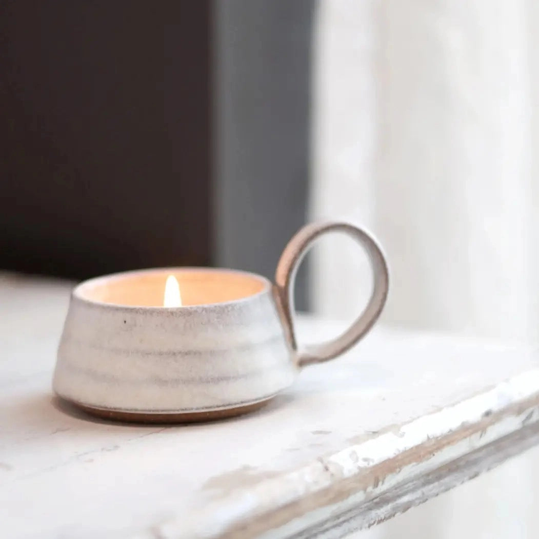 Tea Lite Candle Holder, Handmade